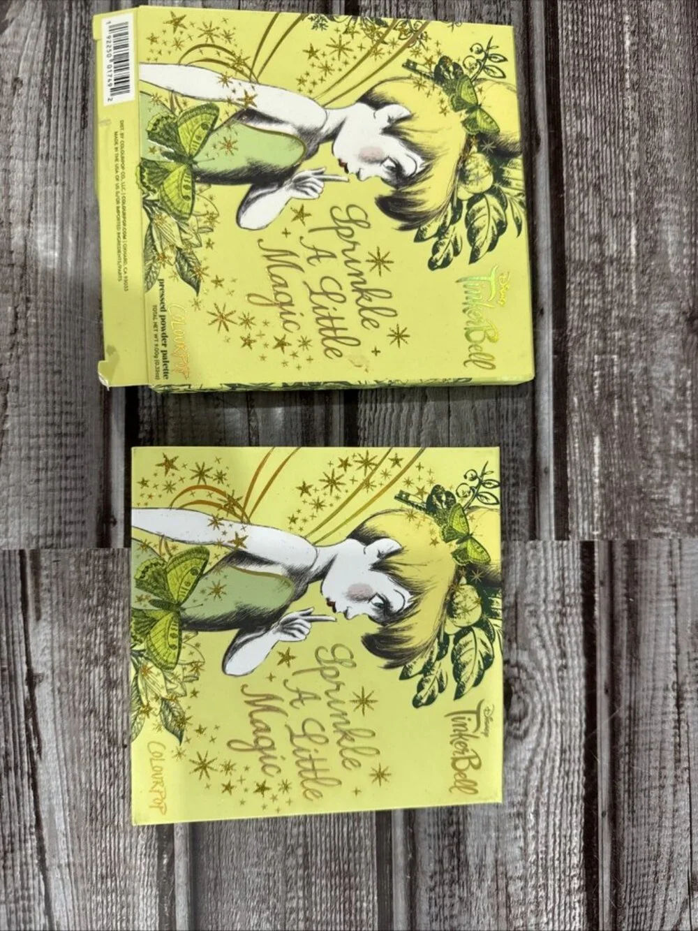 ColourPop Disney TinkerBell Sprinkle A Little Magic 9-Pan Pressed Powder 0.32oz